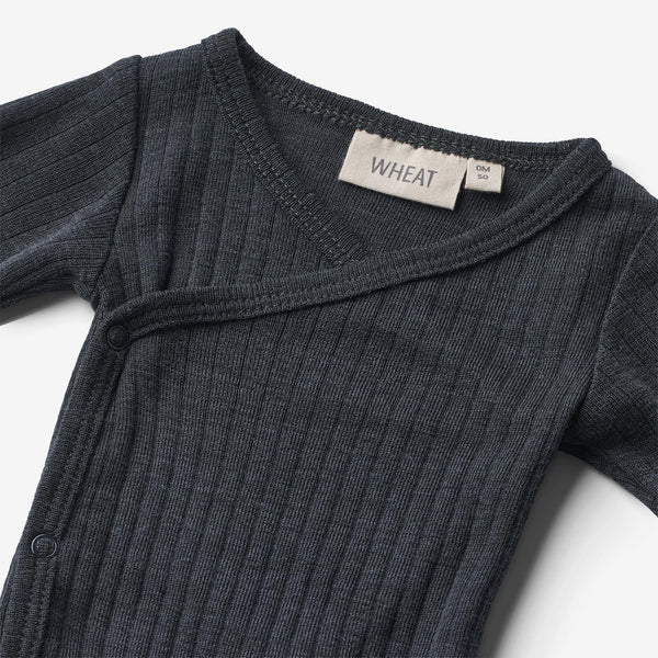 WICKELBODY WOLLE/SEIDE | NAVY WILLOW