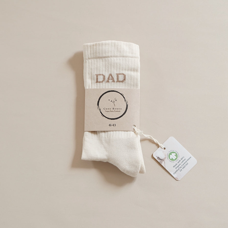 ORGANIC SOCKS DAD | SAND