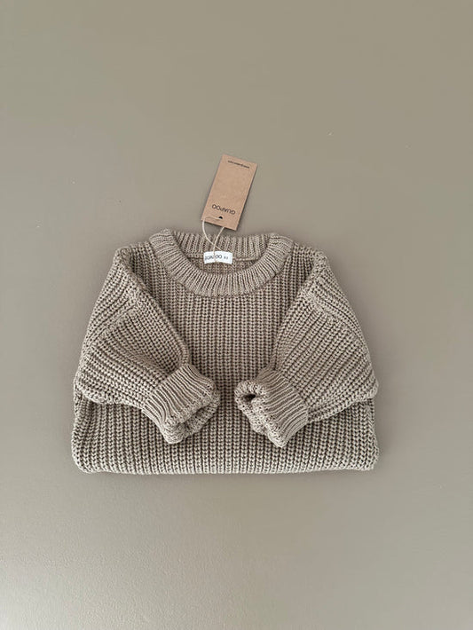 CHUNKY SWEATER | CACAO