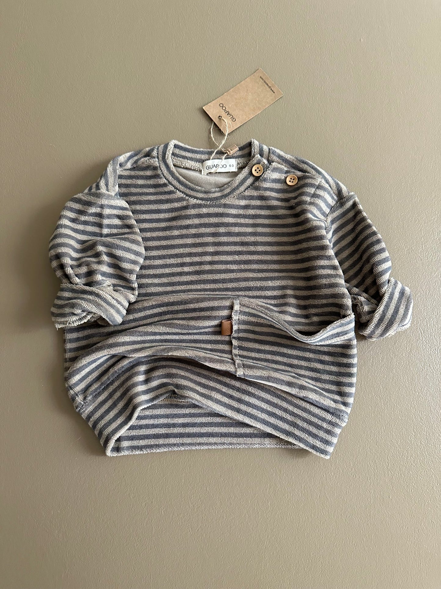 FROTTEE SWEATER | PEPPER STRIPES