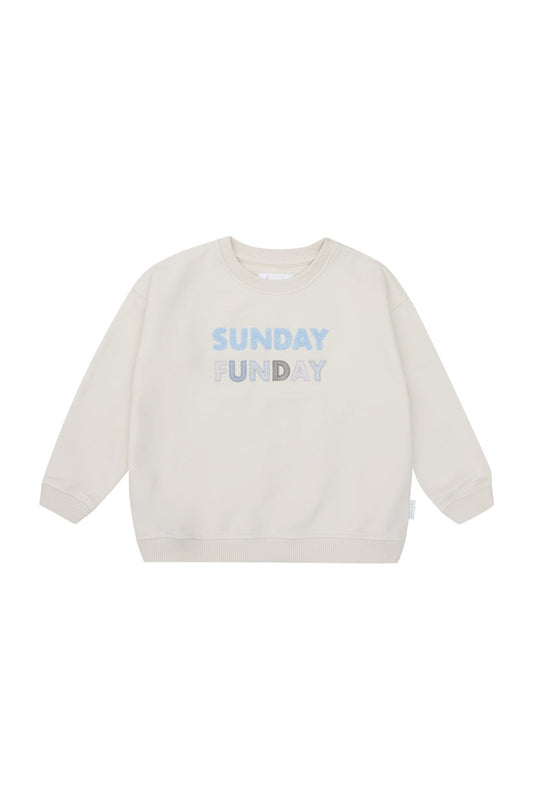 OVERSIZED SWEATSHIRT | SUNDAY FUNDAY BLUE